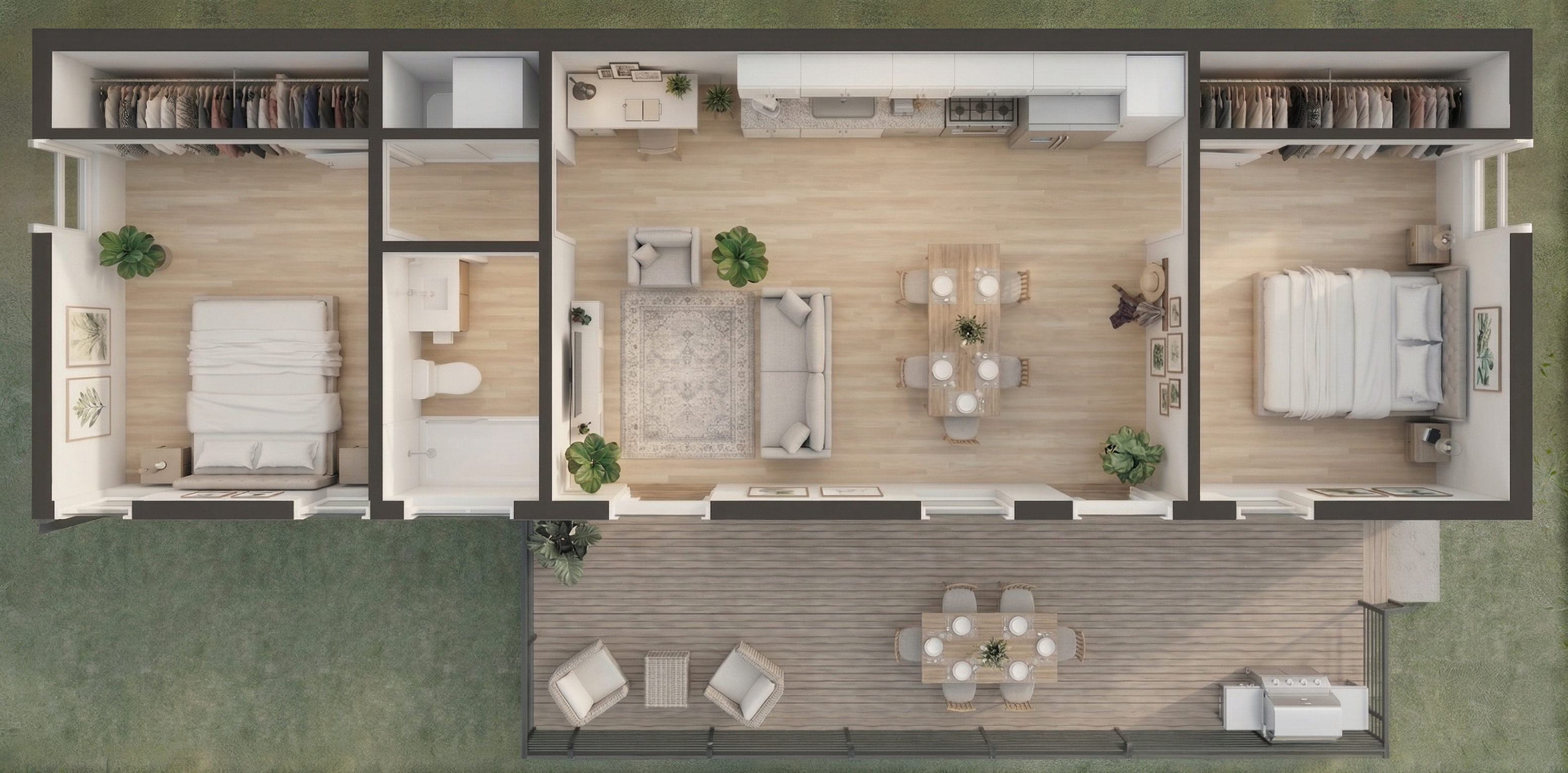 THE SPARROW TWO floor plan